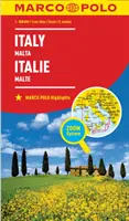 Taliansko Mapa Marco Polo - Italy Marco Polo Map
