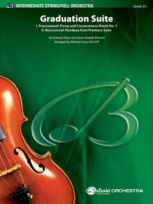 Absolventská suita: I. Procesia: Pomp and Circumstance March No. 1 a II. Recesional: I: Rondeau z Premiérovej suity, partitúra pre dirigenta a - Graduation Suite: I. Processional: Pomp and Circumstance March No. 1 and II. Recessional: Rondeau from Premiere Suite, Conductor Score &