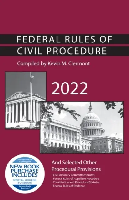Občiansky súdny poriadok federálnych súdov a vybrané ďalšie procesné ustanovenia, 2022 - Federal Rules of Civil Procedure and Selected Other Procedural Provisions, 2022
