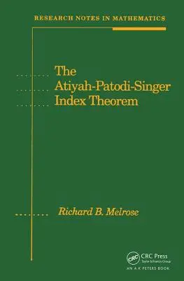 Atiyah-Patodi-Singerova indexová veta - The Atiyah-Patodi-Singer Index Theorem