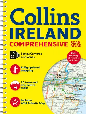 Komplexný cestný atlas Írska - Comprehensive Road Atlas Ireland