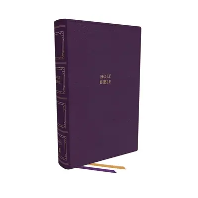 Kjv, Paragraph-Style Large Print Thinline Bible, Leathersoft, Purple, Red Letter, Thumb Indexed, Comfort Print: Svätá Biblia, verzia kráľa Jakuba - Kjv, Paragraph-Style Large Print Thinline Bible, Leathersoft, Purple, Red Letter, Thumb Indexed, Comfort Print: Holy Bible, King James Version