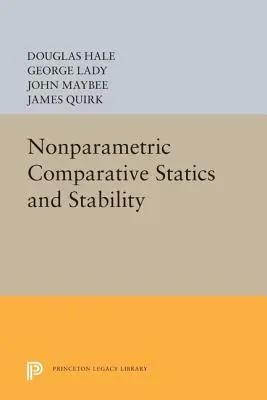 Neparametrická komparatívna štatistika a stabilita - Nonparametric Comparative Statics and Stability