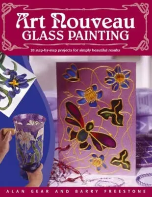 Secesná maľba na sklo - Art Nouveau Glass Painting