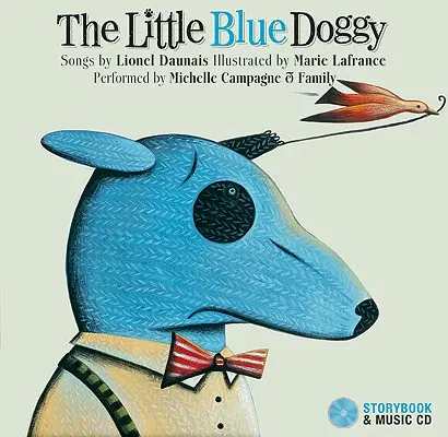 Malý modrý psík [s CD (audio)] - The Little Blue Doggy [With CD (Audio)]