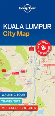 Lonely Planet Kuala Lumpur City Map 1