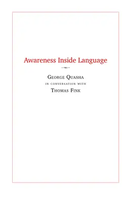 Vedomie vo vnútri jazyka - Awareness Inside Language