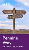 Mapa národnej trasy Pennine Way - Pennine Way National Trail Map
