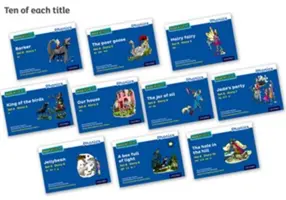 Read Write Inc. Phonics: Modrá sada 6 základných príbehov (balenie 100 ks) - Read Write Inc. Phonics: Blue Set 6 Core Storybooks (Pack of 100)