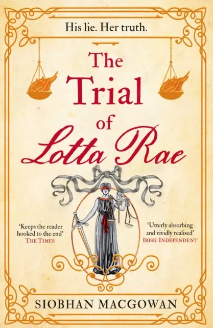 Proces Lotty Raeovej - neprehliadnuteľný historický román z roku 2022 - Trial of Lotta Rae - The unputdownable historical novel of 2022