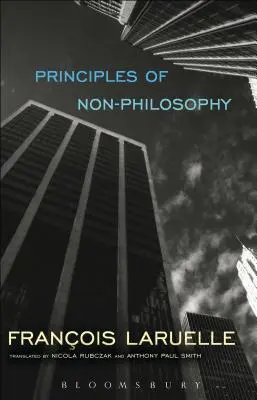 Princípy nefilozofie - Principles of Non-Philosophy