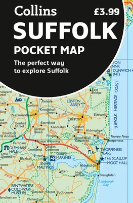 Vrecková mapa Suffolku: Perfektný spôsob, ako preskúmať Suffolk - Suffolk Pocket Map: The Perfect Way to Explore the Suffolk