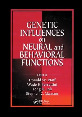 Genetické vplyvy na nervové a behaviorálne funkcie - Genetic Influences on Neural and Behavioral Functions