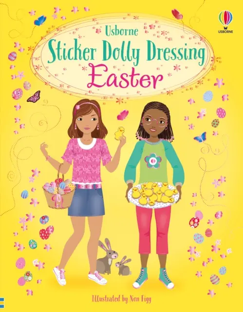Nálepka Dolly obliekanie Veľká noc - Sticker Dolly Dressing Easter