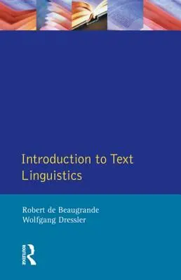 Úvod do textovej lingvistiky - Introduction to Text Linguistics