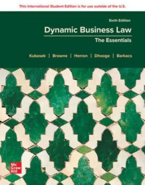 ISE Dynamické obchodné právo: Základné princípy - ISE Dynamic Business Law: The Essentials