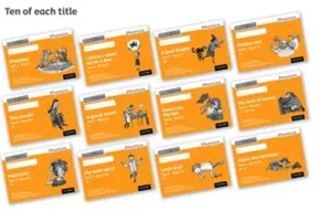 Čítaj Napíš Inc. Phonics: (balenie 120 kusov) - Read Write Inc. Phonics: Orange Set 4 Core Black & White Storybooks (Pack of 120)