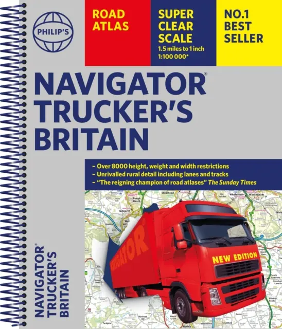 Philip's Navigator Trucker's Britain: Špirála - Philip's Navigator Trucker's Britain: Spiral