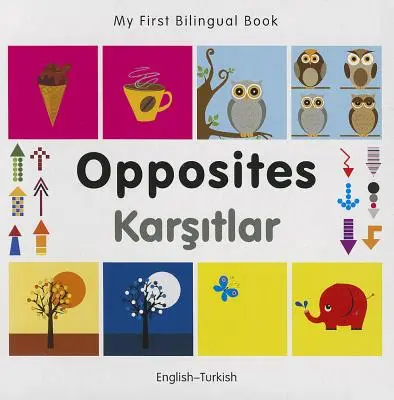 Moja prvá dvojjazyčná kniha - Opozitá (anglicko-turecká) - My First Bilingual Book-Opposites (English-Turkish)