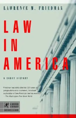 Právo v Amerike: Krátke dejiny - Law in America: A Short History
