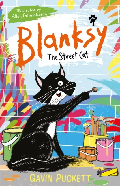 Pouličná mačka Blanksy - Blanksy the Street Cat