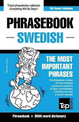 Anglicko-švédsky slovník a tematický slovník s 3000 slovami - English-Swedish phrasebook and 3000-word topical vocabulary