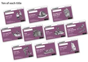 Read Write Inc. Phonics: Fialová sada 2 základné čiernobiele rozprávkové knihy (balenie 100 ks) - Read Write Inc. Phonics: Purple Set 2 Core Black & White Storybooks (Pack of 100)