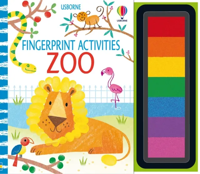 Aktivity pre odtlačky prstov Zoo - Fingerprint Activities Zoo