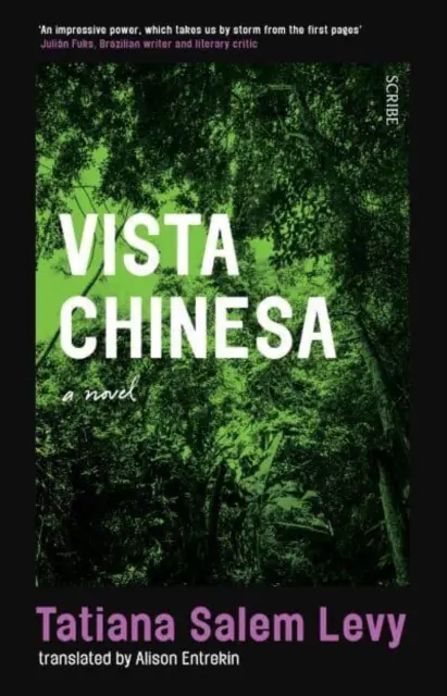 Vista Chinesa - „Nachádza sa niekde medzi experimentálnymi románmi Eimear McBride a šokujúcejšou tvorbou Leily Slimani“ - The Sunday Times - Vista Chinesa - 'Sits somewhere between the experimental novels of Eimear McBride and Leila Slimani's more shocking output' - The Sunday Times