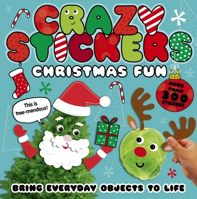 Bláznivé nálepky: Vianočná zábava - Crazy Stickers: Christmas Fun