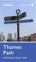 Mapa národnej trasy Thames Path - Thames Path National Trail Map