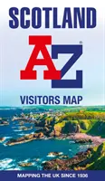 Škótsko A-Z mapa návštevníkov - Scotland A-Z Visitors Map