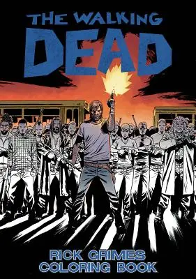 The Walking Dead: Rick Grimes Omaľovánky pre dospelých - The Walking Dead: Rick Grimes Adult Coloring Book