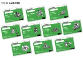 Read Write Inc. Phonics: (balenie 100 ks) - Read Write Inc. Phonics: Green Set 1 Core Black & White Storybooks (Pack of 100)