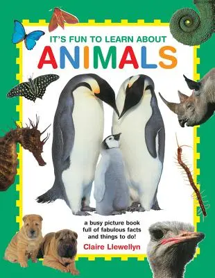 Je zábavné učiť sa o zvieratách: Pútavá obrázková kniha plná báječných faktov a vecí na robenie! - It's Fun to Learn about Animals: A Busy Picture Book Full of Fabulous Facts and Things to Do!