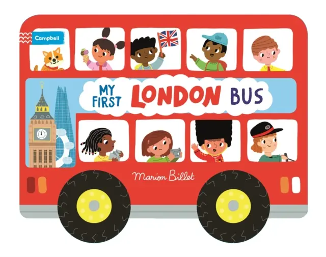 Whizzy Wheels: Môj prvý londýnsky autobus - Whizzy Wheels: My First London Bus