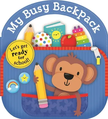 Knižka s kartičkami na prenášanie: Môj rušný batoh - Carry Along Tab Book: My Busy Backpack