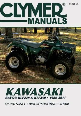Kawasaki Bayou Klf220 & Klf250 ATV Opravy Príručka - Kawasaki Bayou Klf220 & Klf250 ATV Repair Manual