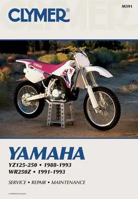 Clymer Yamaha Yz125-250; Wr250z, 1988-1993: Servis, opravy, údržba - Clymer Yamaha Yz125-250; Wr250z, 1988-1993: Service, Repair, Maintenance
