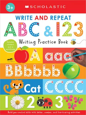 Naučte sa písať ABC a 123: Scholastic Early Learners (Pracovný zošit) - Learn to Write ABC & 123: Scholastic Early Learners (Workbook)