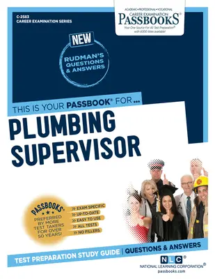 Inštalatérsky dozor (C-2583): Študijná príručka k preukazom zväzok 2583 - Plumbing Supervisor (C-2583): Passbooks Study Guidevolume 2583
