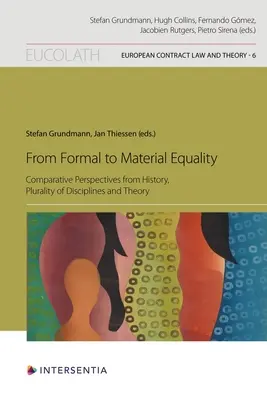 Od formálnej k materiálnej rovnosti: Porovnávacie perspektívy z histórie, pluralita disciplín a teória - From Formal to Material Equality: Comparative Perspectives from History, Plurality of Disciplines and Theory