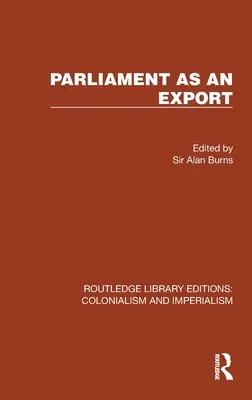 Parlament ako export - Parliament as an Export