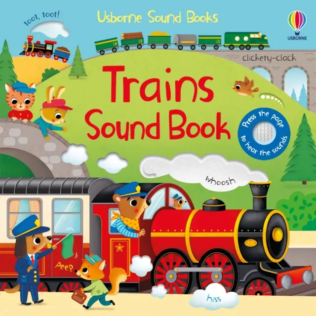 Zvuková kniha Vlaky - Trains Sound Book