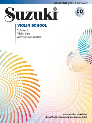 Suzukiho husľová škola: Vydanie pre Áziu, kniha a CD - Suzuki Violin School: Asian Edition, Book & CD