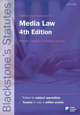 Blackstonove zákony o mediálnom práve - Blackstone's Statutes on Media Law