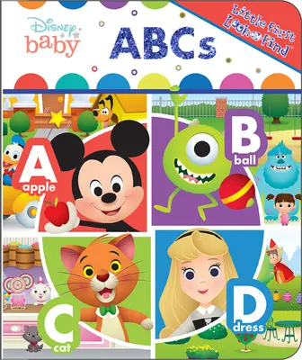 Disney Baby: Abeceda pre najmenších Hľadaj a nájdi - Disney Baby: ABCs Little First Look and Find
