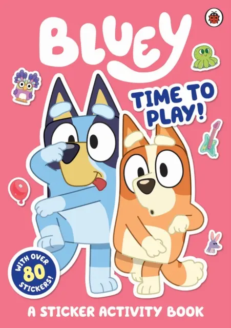 Bluey: Čas na hranie s nálepkami - Bluey: Time to Play Sticker Activity