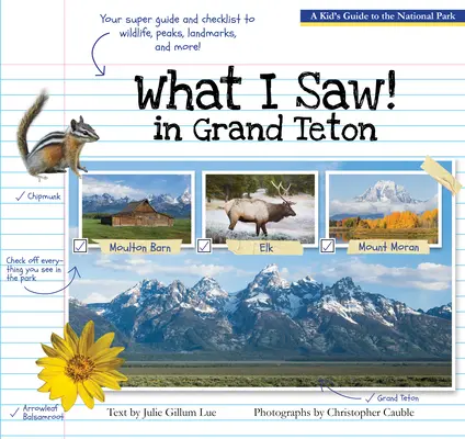 Čo som videl v Grand Tetone: Detský sprievodca po národnom parku - What I Saw in Grand Teton: A Kid's Guide to the National Park