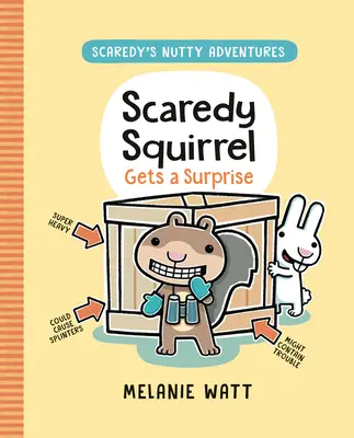 Strašidelná veverička dostane prekvapenie - Scaredy Squirrel Gets A Surprise